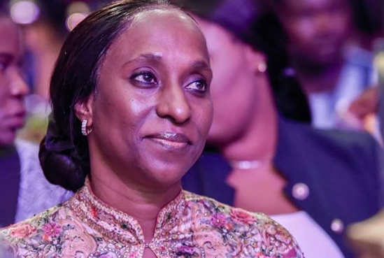 Adesua Etomi Looked Star-Struck And Very Humble As She Meets VP Osinbajo’s Wife [Photos]