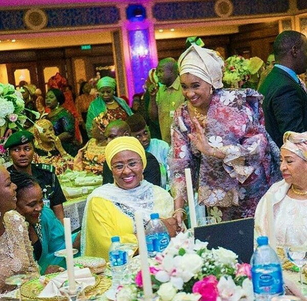 Aisha Buhari, Maryam Abacha, Other Top Dignitaries, Attend Bukola Saraki’s Daughter’s Mother’s Night Ceremony [Photos]