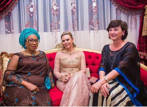 Aisha Buhari, Maryam Abacha, Other Top Dignitaries, Attend Bukola Saraki’s Daughter’s Mother’s Night Ceremony [Photos]