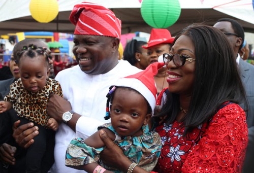 Gov. Ambode Hosts Christmas Party For Children [Photos]