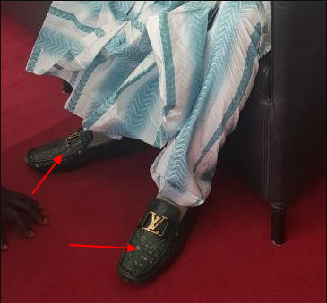 Atiku Abubakar's Wore Louis Vuitton Shoes To People's Democratic Party National Convention [Photos]