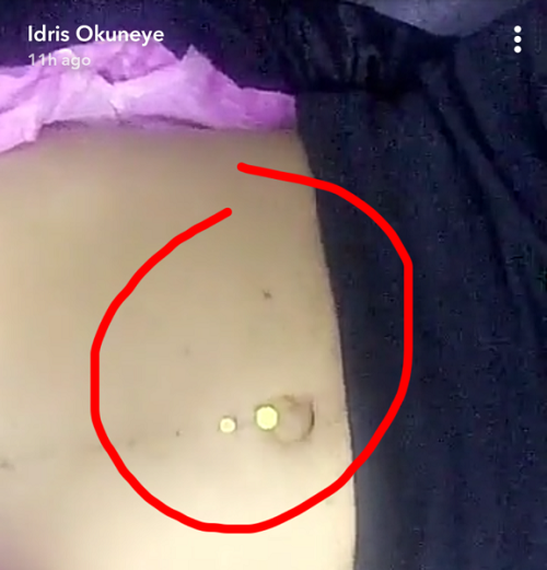 Bobrisky Gets A Belly Button Ring [Photos]