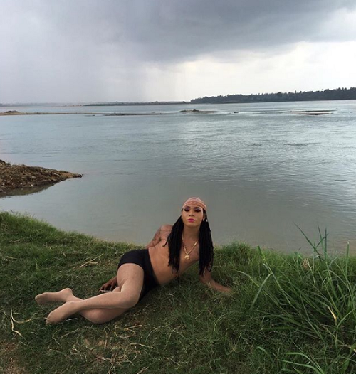 Cross Dresser, Josh, Who Vows To Silence Bobrisky Shares Topless Sexy Beach Photos