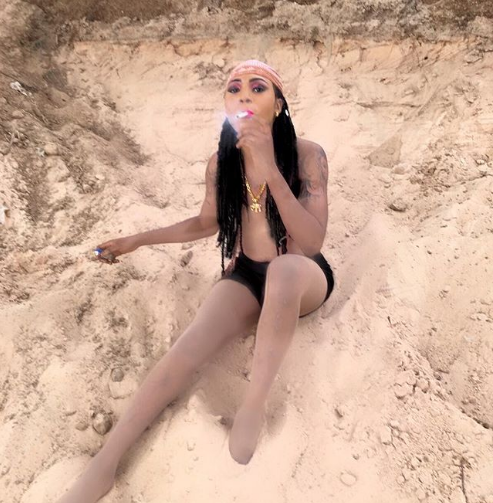 Cross Dresser, Josh, Who Vows To Silence Bobrisky Shares Topless Sexy Beach Photos