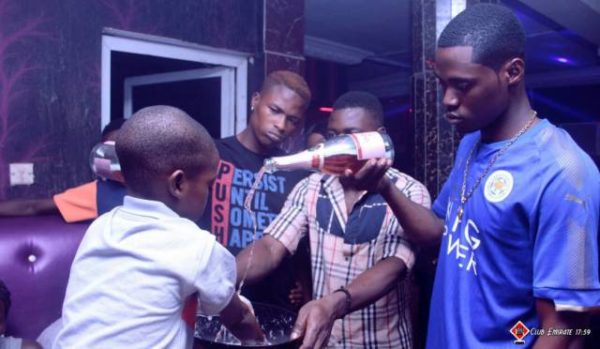 Lady Takes Her Son To Nightclub To Celebrate His Birthday In Ibadan [Photos]