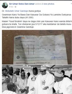 Unbelievable!!! See The Shocking Amount President Buhari Gave To Prisoners After Releasing Them In Kano [Photos]