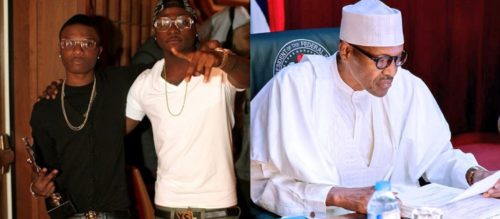 President Buhari Congratulates Davido, Wizkid On Their Awards At The MOBO