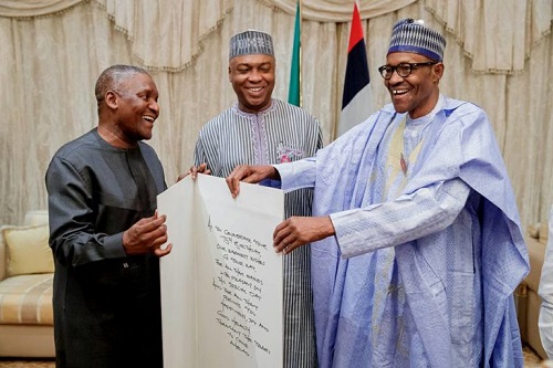 Photo News: Photos From President Buhari Surprised Birthday Party