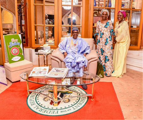Photo News: Photos From President Buhari Surprised Birthday Party