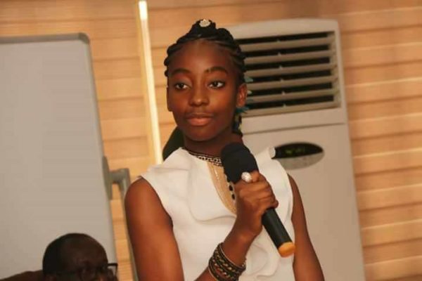 Governor Okezie Ikpeazu hands over to 14-yr-Old girl as Abia Governor [Photos]