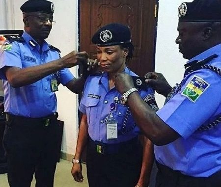 Photos As Nigeria’s First Olympic Gold Medalist, Chioma Ajunwa Gets Promoted To The Rank Of ACP