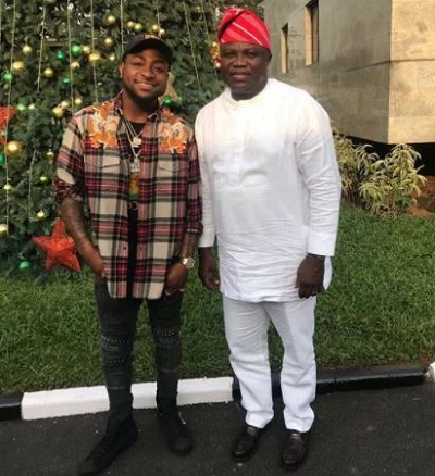 Davido Visits Gov. Ambode Ahead of His End Of ’30 Billion World Tour’ In Lagos [Photo]