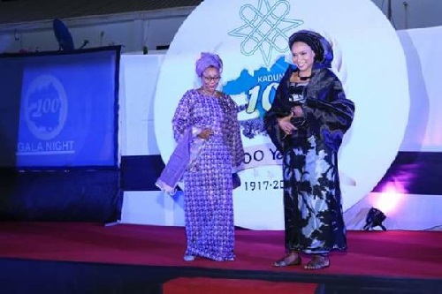 Photos Of Governor El-Rufai And His 2 Wives Dancing On Stage