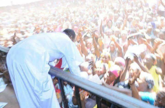 Fr. Mbaka Resurrects Dead Baby During Church Crusade In Enugu [Photos]
