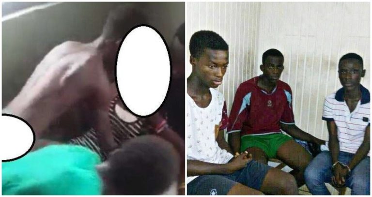 Police Finally Arrest 3 Of The 5 Ghanaian Boys Who Gang Raped 15-Yr-Old JSS2 Female Student In Viral Video