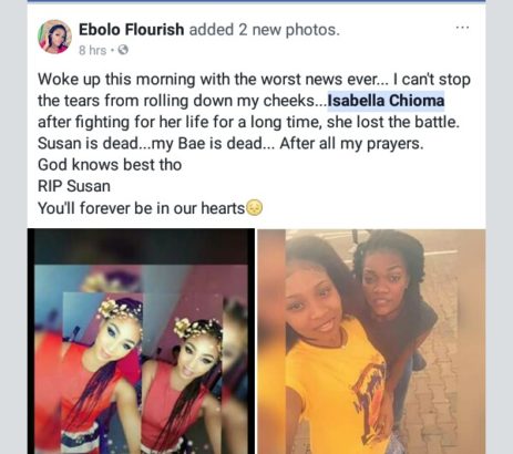 Heart Breaking Photos Of A Nigerian Model, Who Died After A Brief Illness [Photos]