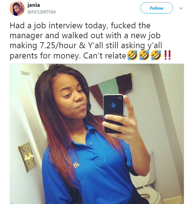 Lady Reveals How She Slept with A Manager During An Interview And Instantly Got The Job!