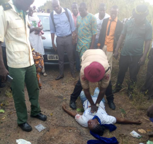 Tears Of Joy As 4 People Miraculously Crawls Out Alive From Car After Truck Fell On It In Top Western State [Photos]