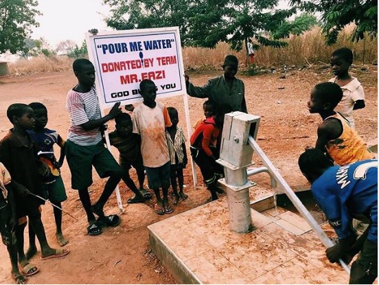 Mr Eazi Builds Borehole For A Village To Promote New 