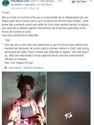 Desperate Single Mother Buries Her Baby Alive Because She Met A Rich Man Willing To Marry Her