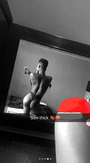 Young Nigerian Man Shares Semi-Nude Photos, Comes for Those Against His Lifestyle [Photos]