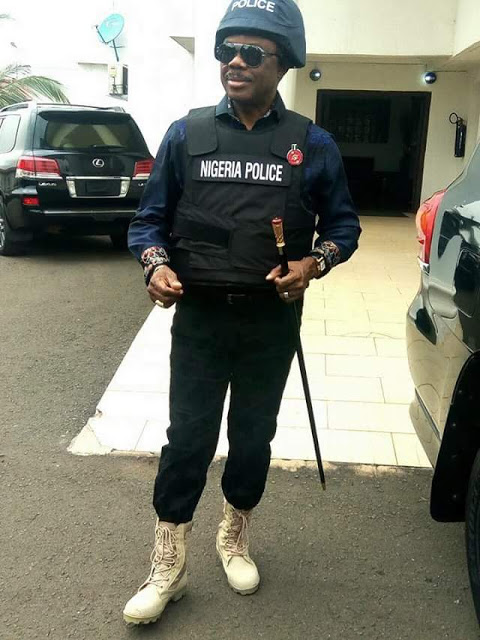 Gov. Willie Obiano Spotted Wearing a Police Uniform [Photos]