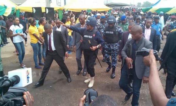 Gov. Willie Obiano Spotted Wearing a Police Uniform [Photos]