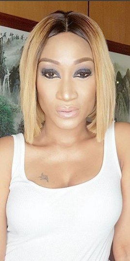 Oge Okoye Flaunts Breast Tattoo In New Make-Up Photos