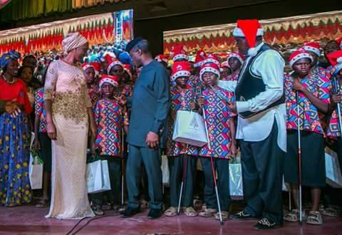VP Osinbajo, Wife, Yakubu Gowo,  Other Dignitaries,  Attends  2017 Aso Villa Christmas Concert [Pictures]