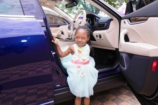Wealthy Malawi Pastor, Shepherd Bushiri Buys His Daughter A Maserati For Her 6th Birthday [Photos]