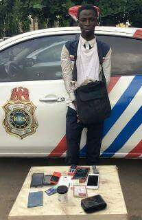 Police Arrest Man with Bag Of Stolen Phones At The Experience Concert [Photo]