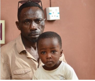 Read The Touching Life Story Of The Cute Little Boy Who Photobombed The Viral Wedding Photo And How He Was Abandoned By The Mum [Photos]