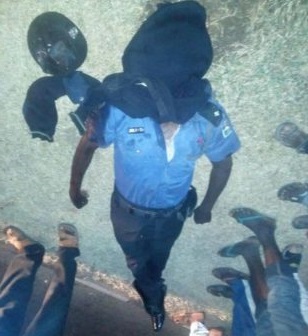 Endless tears as Policeman was crushed to death by trailer in Niger State [Graphic photos]