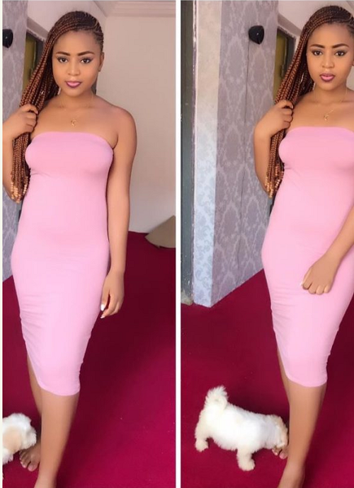 Photos: Actress Regina Daniels Rocks Braided Hairstyle