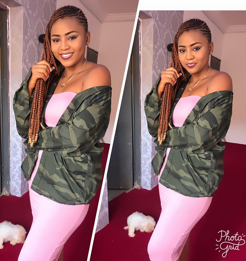 Photos: Actress Regina Daniels Rocks Braided Hairstyle