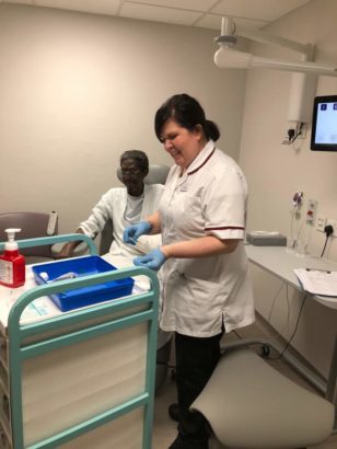 New Photos Of Sadiq Daba In A UK Hospital As He Receives Treatment