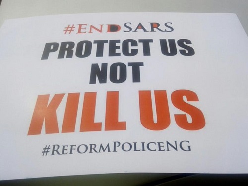 #EndSARS: First Official Photos From Nationwide Protest