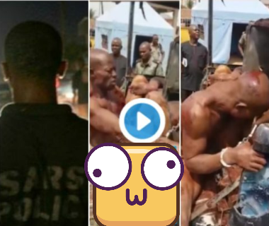#Endsars: SARS Officers Blow Up Testicles/Eggs and Penises Of Alleged Kidnappers In Abia State [Graphic]