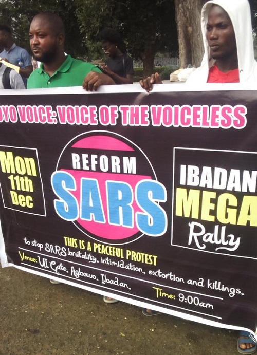 #EndSARS: First Official Photos From Nationwide Protest