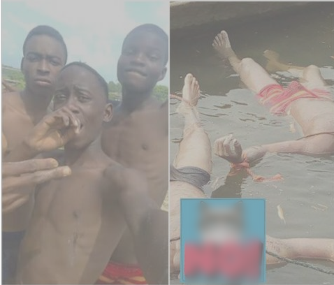 Tears Flows Like A River As Secondary School Students Who Sneaked Out Of School Drown In Qua Iboe River, Akwa Ibom [Graphic Photos]