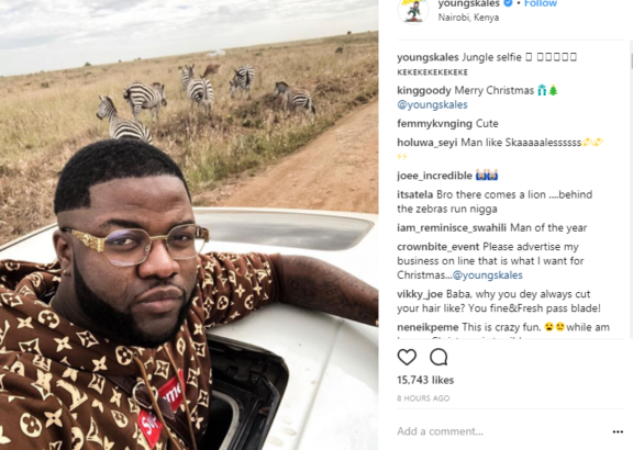 Fans Comes for Skales Over His New Look