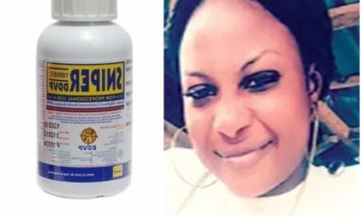 After Getting Dumped by Lover, 21-Year-Old Lady Allegedly Commits Suicide by Drinking Sniper