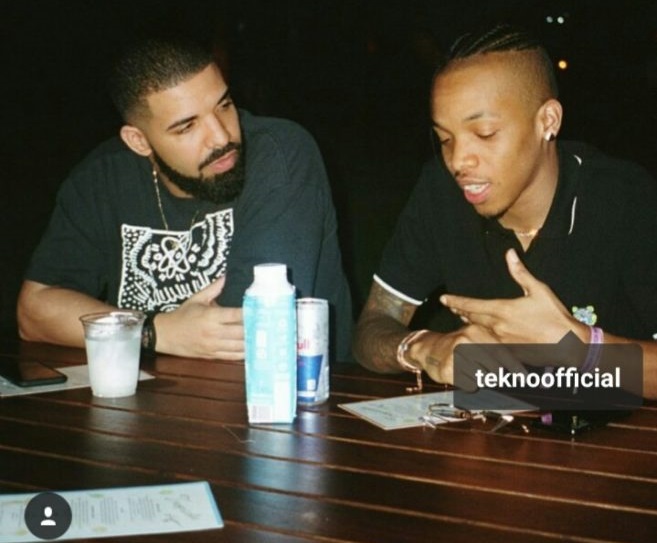 Again, Drake Shares New Photo Of Him Attentively Looking At Tekno 