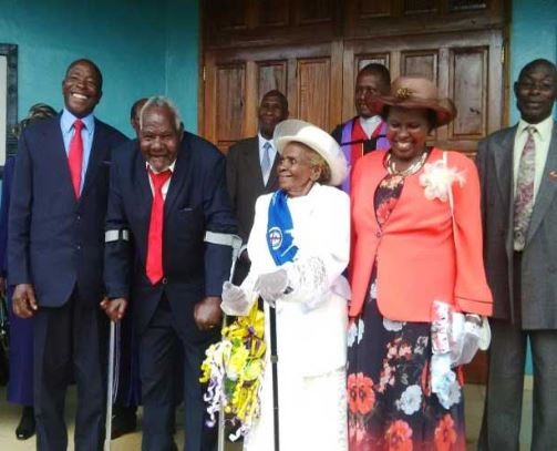 Kenyan Couple, 94 And 91 Finally Wed, After Living Together for 67Years [Photos]