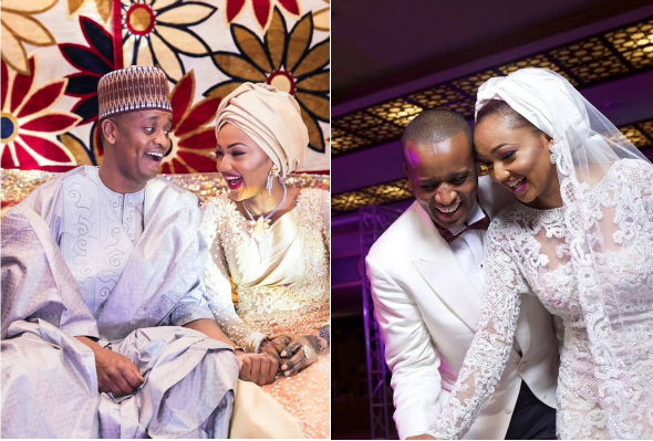 Zahra Buhari And Hubby Ahmed Indimi Celebrate Their First Wedding Anniversary