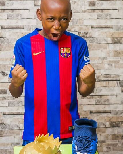 2Face Idibia's look alike first son, Nino turns 12 today [Photos]