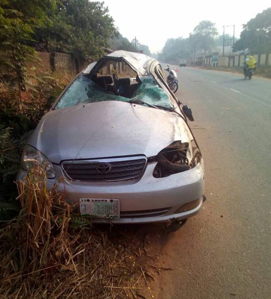 Photos From The Accident Scene That Killed Filmmaker, Chukwuka Emelionwu Aka Kasvid And What Really Happened 