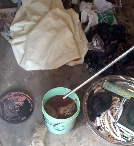 Alfa Arrested with Human Heart, Private Parts in Lagos [Photos]