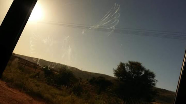 'Angel' Caught On Camera On Samuel At Prophet Akinbodunse Church [Photos]