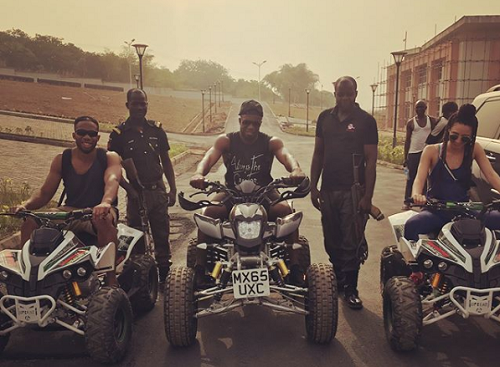 Footballer Victor Anichebe Brings His White Lovely Girlfriend To His Village